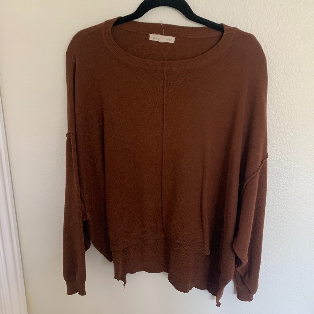 Grade and Gather Brown Sweater